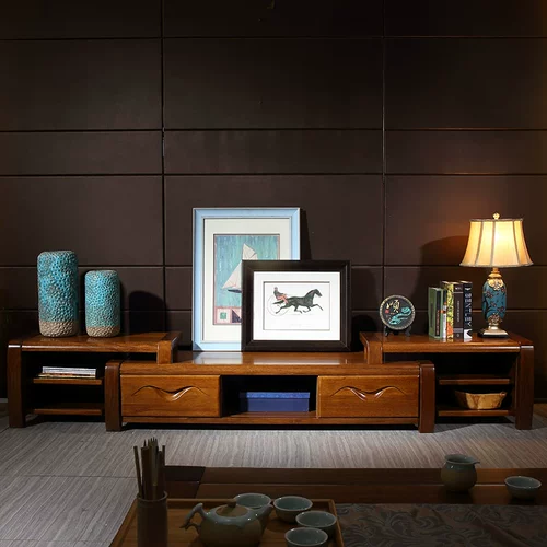 Современная и минималистичная простая мебель из натурального дерева, телескопическая коробочка для хранения