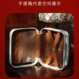 Портативный красный чемодан, коробка, 12 дюймов