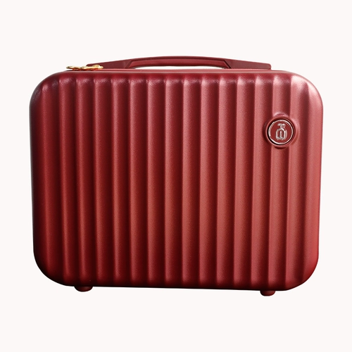 Портативный красный чемодан, коробка, 12 дюймов