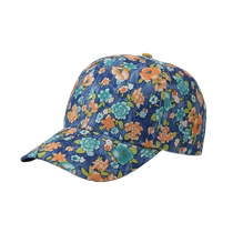 Tidal Spring Summer New Broken Flowers Breathable Baseball Cap Hats big All 50 to 60-year ombre 2024 casquette de soleil de mode