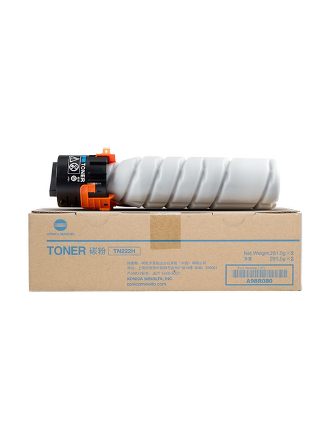 Original Genuine Konica Minolta Tn222 Toner Bh 266 306 Toner Powder Printer Toner Cartridge Minolta 306 Toner Minolta 266 Toner Cartridge