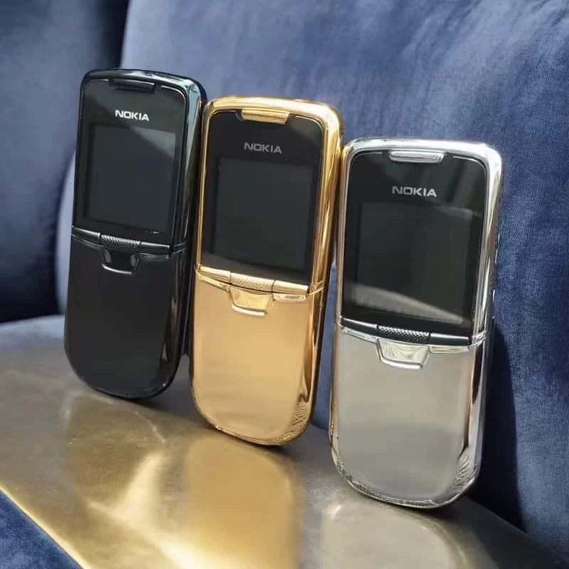 Nokia/Nokia 600 Nokia 8800 classic slide button mobile phone metal material nostalgic collection