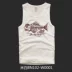 Mùa hè 2018 AF nam chạm đáy vest thể thao thủy triều giản dị thương hiệu cỡ lớn thời trang cotton in tay - Áo vest cotton áo khoác đông nam Áo vest cotton