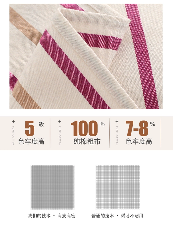 Bông truyền thống cũ vải thô đơn mảnh đôi lanh dày quilt đơn duy nhất mùa hè vải lanh bông