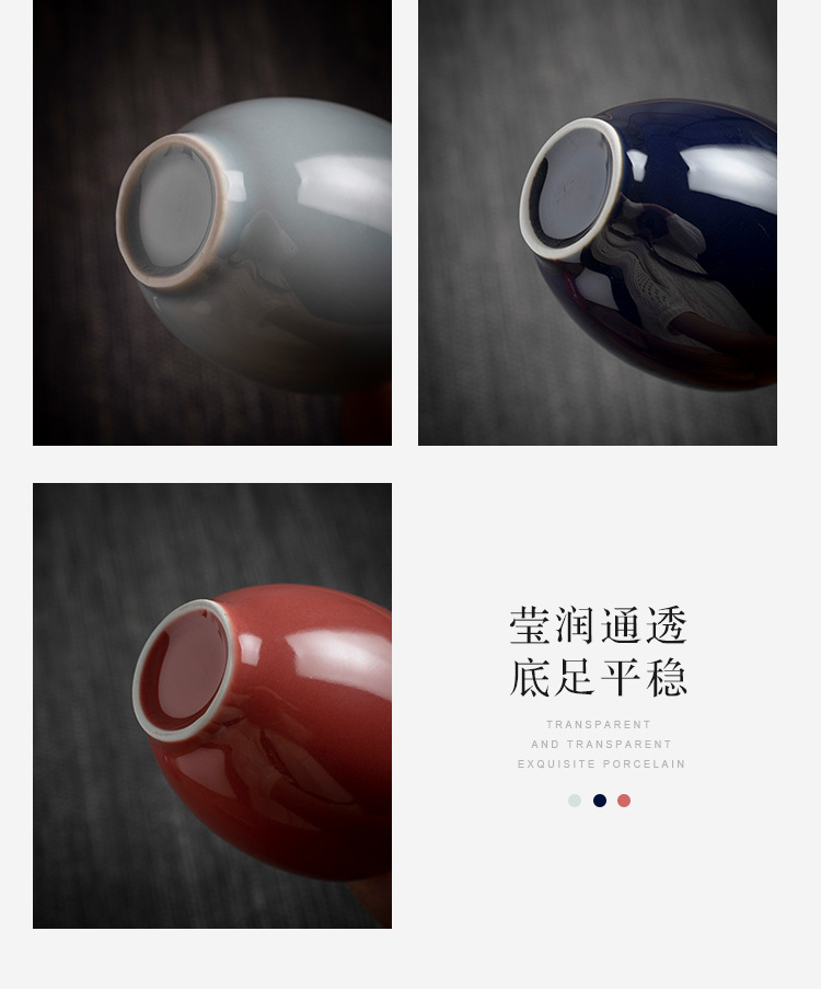 New Chinese style hand - made ceramic flower tea flower cut jewelry blue and white porcelain bottle household furnishing articles hydroponic flowers