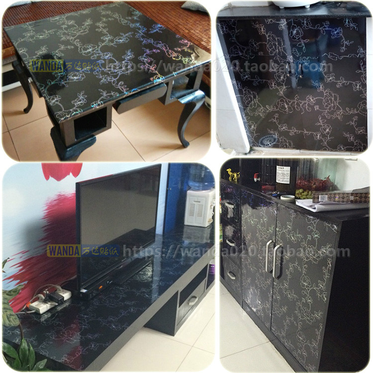 tivi samsung 50tu8100 Hộ gia đình tự dính quần áo tủ TV tủ giường tủ quần áo bàn máy tính bàn máy tính để bàn chống thấm đổi mới dán - TV smart tivi samsung