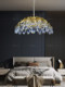 Light Luxury Crystal Chandelier, French Restaurant Chandelier, Bedroom Chandelier, Living Room Chandelier, High-End Designer Art Crystal Lamps