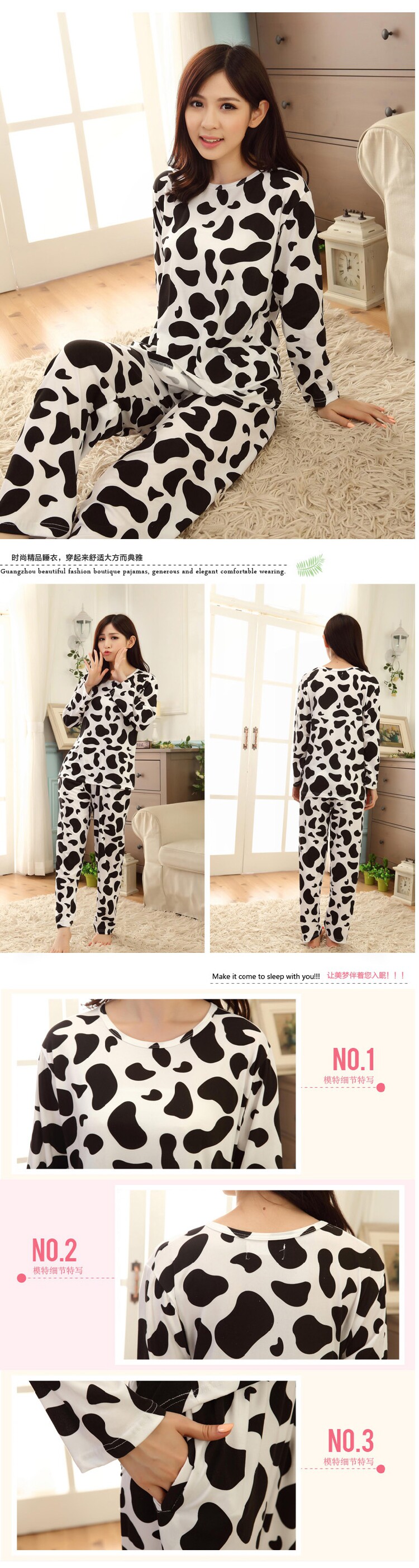 Pyjama pour femme OTHER   en Polyester Polyester  à manches - Ref 2999742 Image 16