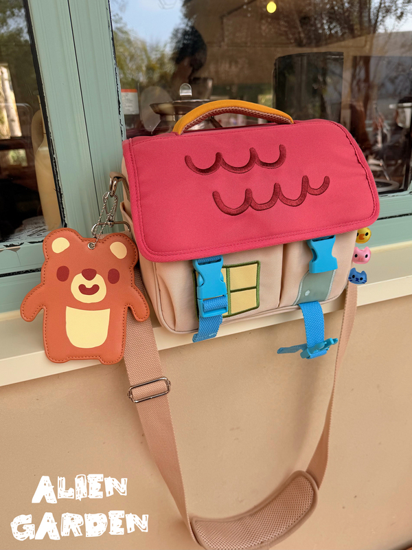 Aliengarden Original House Bear Animal Thick Multifunctional Crossbody Camera Bag Aliengarden Original House Bear Animal Thick Multifunctional Crossbody Camera Bag