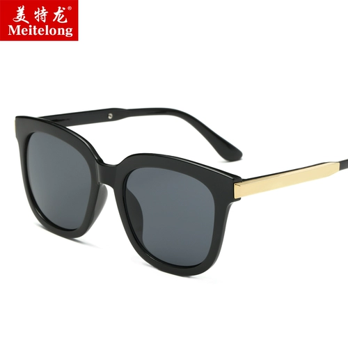 Брендовые ретро солнцезащитные очки, защита от ультрафиолета, популярно в интернете, в корейском стиле