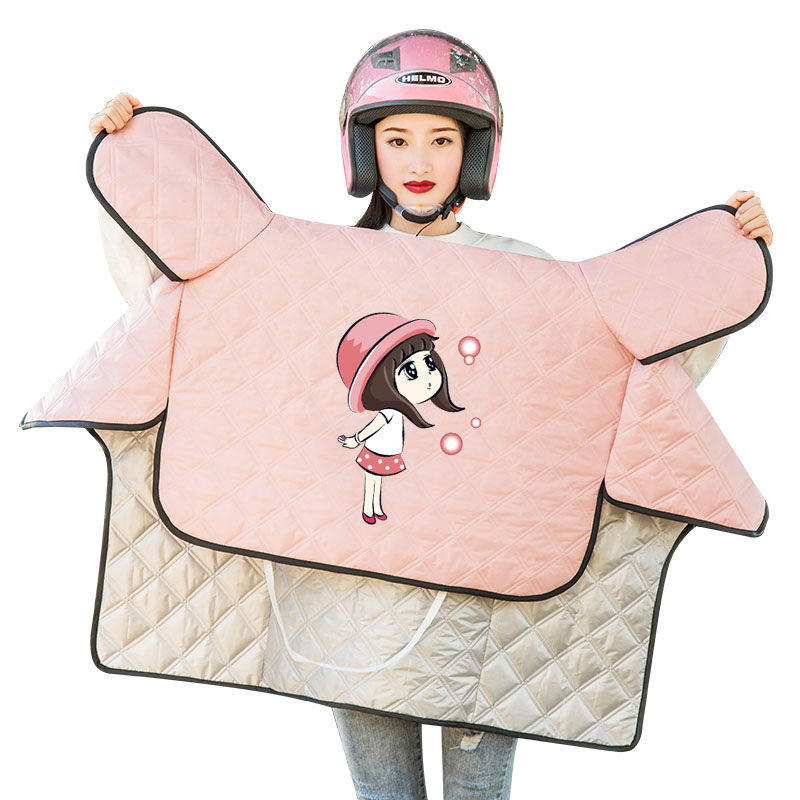 Electric car wind shield by summer sunscreen Waterproof Windproof battery Ferris electric bike shading cover thin summertime rain-proof