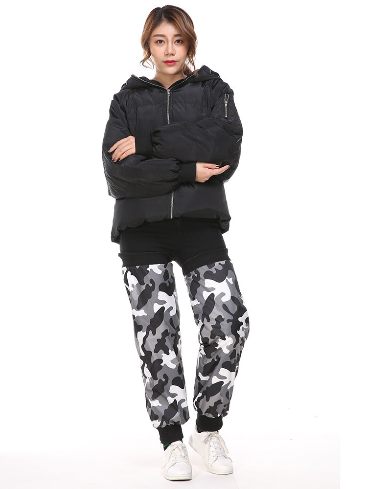 Padded knee pads Winter motorcycle knee pads for men and women riding electric vehicles warm wind and cold thickened long leg guards