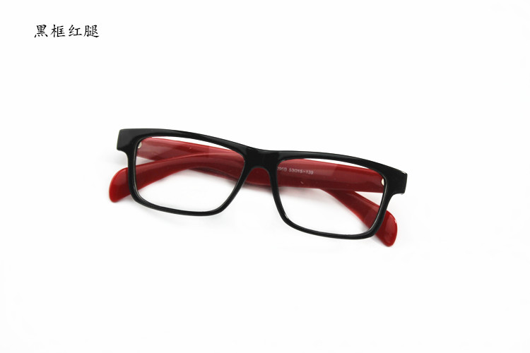 Kính retro khung nữ phiên bản Hàn Quốc của thủy triều tròn mặt phẳng gương cá tính kính khung cận thị kính nam full frame kính trơn - Kính khung gọng kính titan