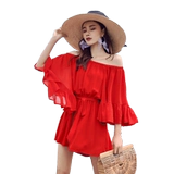 Пляжный модный комбинезон, пляжный стиль