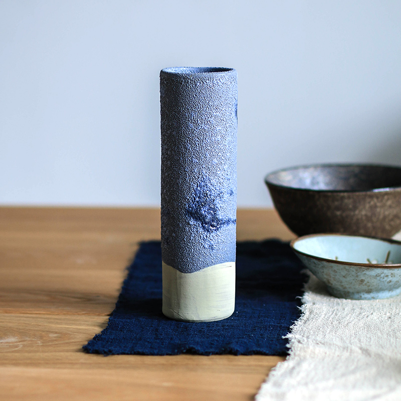 Japanese coarse pottery zen hanging vases, small ornament adornment contracted household ideas clear soup WoGuo arranging flowers