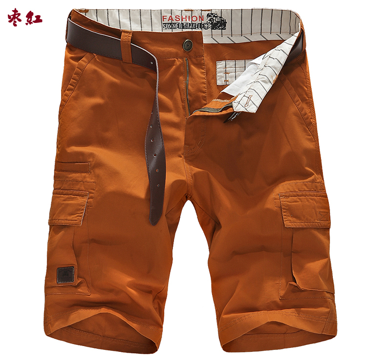 [Phá vỡ] Jeep Lá Chắn cotton quần short nam lỏng thường phần mỏng dụng cụ nam năm quần quần âu nam triều