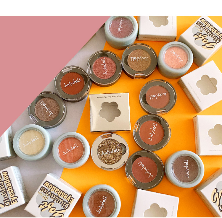 Judydoll màu cam đơn màu mắt đĩa daisy nghiền sequin long lanh m22g33g44g99l101m47 - Bóng mắt bảng mắt colourpop sweet talk