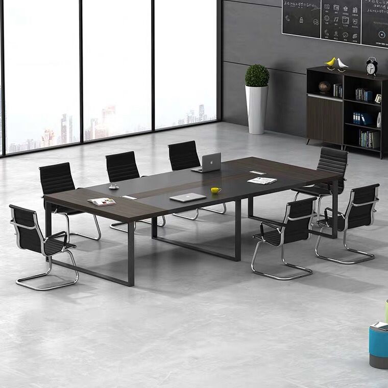 Le Tuo conference table Long table Simple modern multi-person training table Long table Negotiation table combination rectangular desk