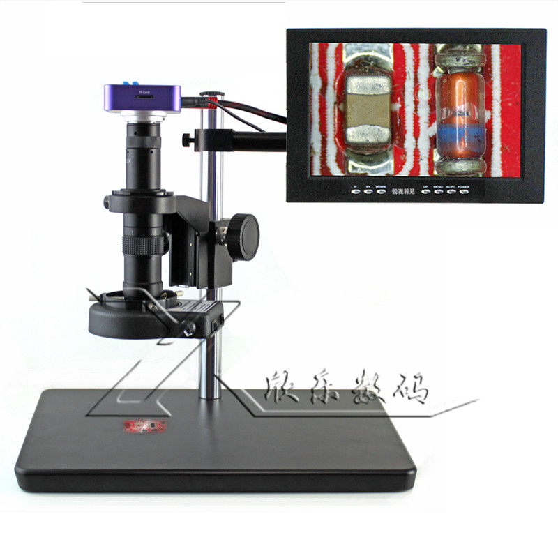 Monitoring and inspection visual equipment HD 16 million HDMI video microscope HDMI USB camera magnifying glass