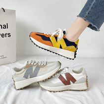 Stars same small brute waist Agan shoes 2022 Spring new winter exploits casual sports running old daddy shoes women