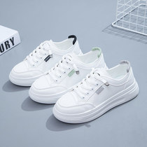 Givenivan small white shoes women 2022 new spring genuine leather slim sports board shoes casual 100 hitch white shoes