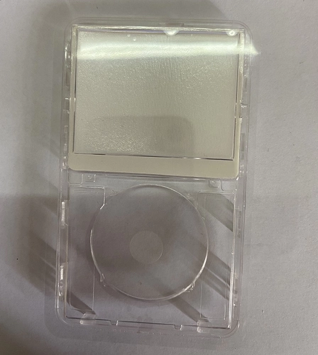 IPod Video 60GB 80GB Новая панель IPV Передняя корпус MP3 Передняя обложка прозрачная цвет