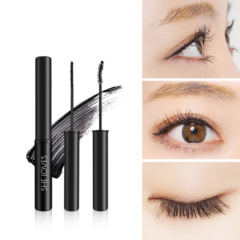 Li Jiaqi mascara small brush head very fine waterproof ultra-long natural curling lengthened long-lasting net red shaking sound the same female