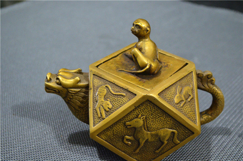 Antique bronze ware connoisseurty collection Bauberloo Road craftsmanship exquisite Home Decorative Arts house Supplies Large number of copper 