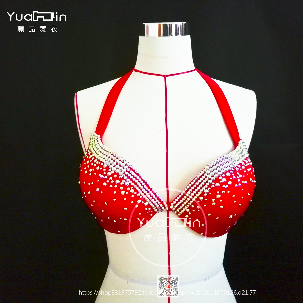 The Clothing and Dance Belly Dance Play Out of Custom-Concise Style Customised Poly-Type Bra Single