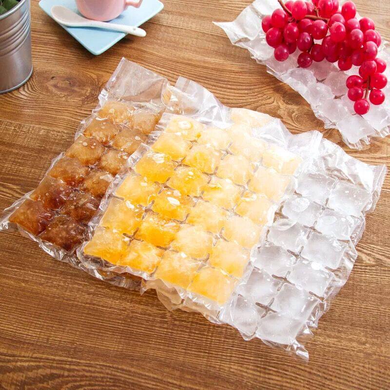 Self-sealing ice bag disposable ice gaggling bag chilling freshness bag Icing Bag Frozen Ice Cubes Molds Ice Making Bag