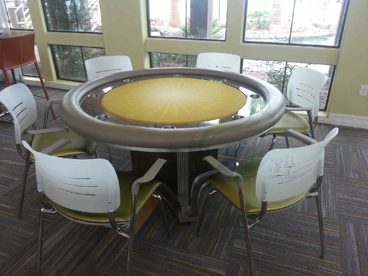 Texas Poker Table with Table Table Round Big Pineapple Table Werewolf Killed Poker Table