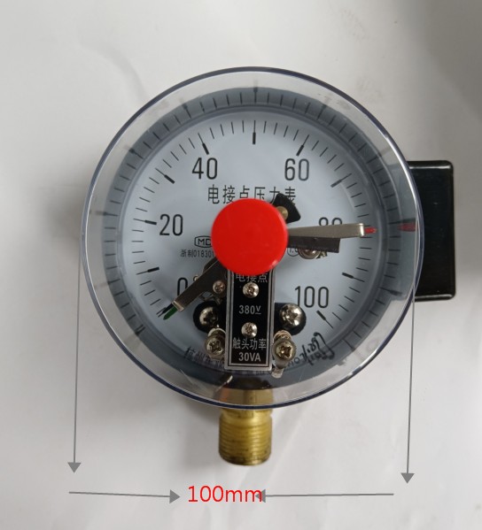YXC-100 Magnetic Assisted Ultra High Voltage Contact Pressure Gauge 0-100mpa High Voltage Contact Meter