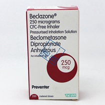 Spot UK original Beclazone dont chant chanting 250 250ug aerosol with biketone
