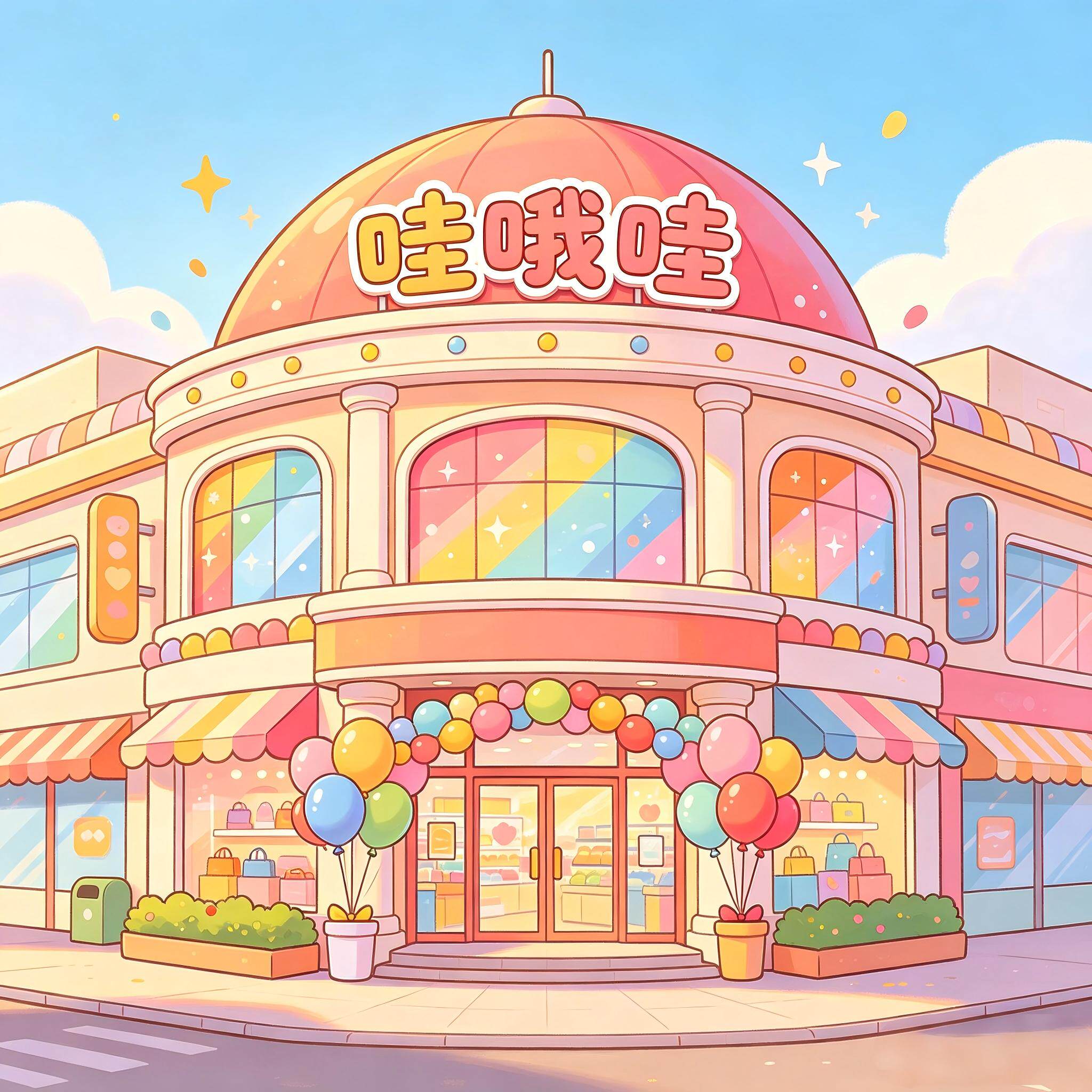 哇哦哇的LOGO
