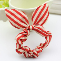 A018 Korean Rabbit Ear Hairband Hair Rope Bow floral headdress Headstring Hair Strings Tie floral headdress Rubber Band Hair Decoration