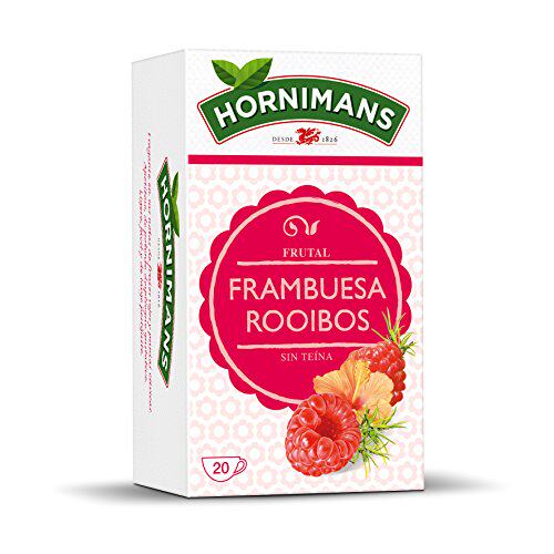 Hornimans Raspberry Rooibos Tea Decaffeinated 20 teag