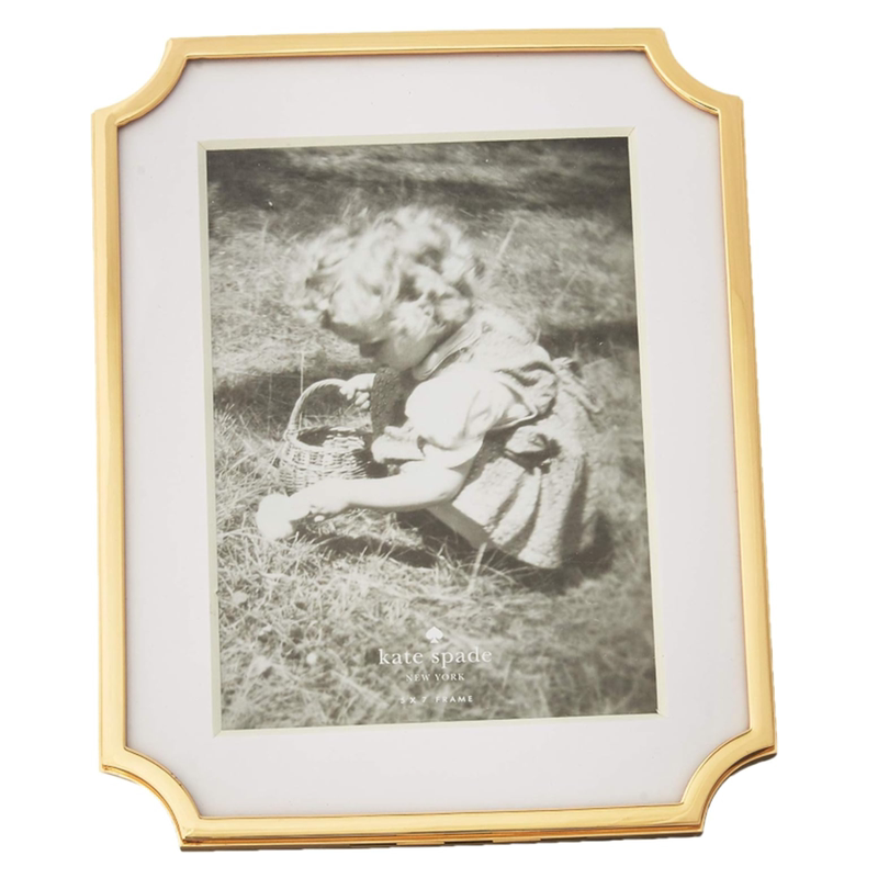 European-Style Gold-Plated Kate Spade Photo Frame Display Stand Creative 7inch Photo Frame Luxury Photo Frame Model Home Decoration Items