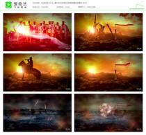 Anti-Japanese War Taihang Mountain soundtrack Anti-Japanese War anti-fascist HD video material