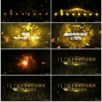 Launch of the video ritual New production the first ceremony to start the logo palm to start the sheet-head ae template