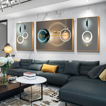 Light Extravagant Living Room Decoration Painting Upscale Fashion Sofa Background Wall Hanging Painting Modern Minima Abstract Bedroom Headboard Mural