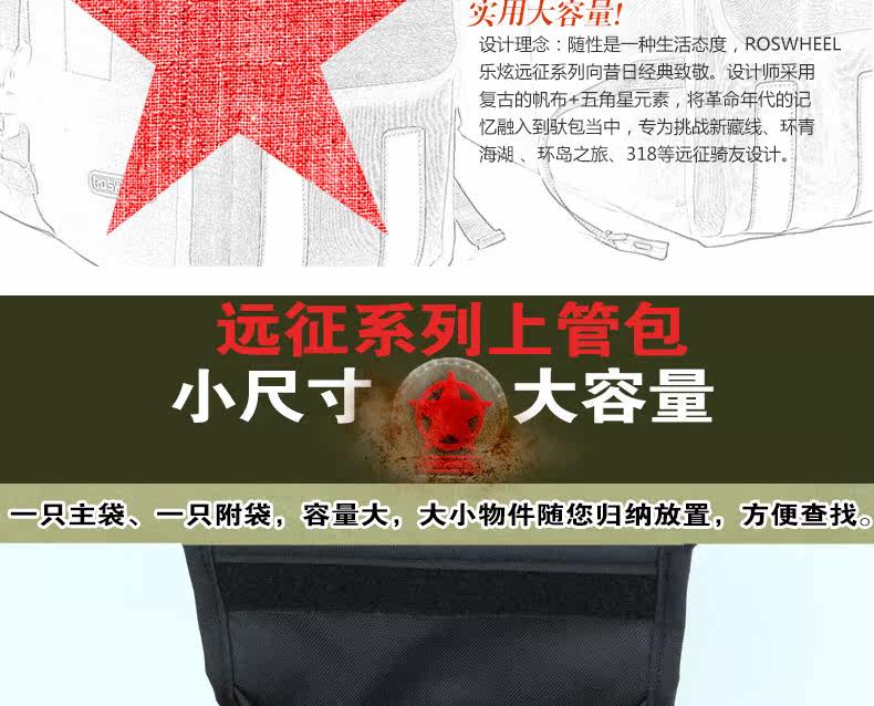 Sacoche pour vélo ROSWHEEL - Ref 2212704 Image 6