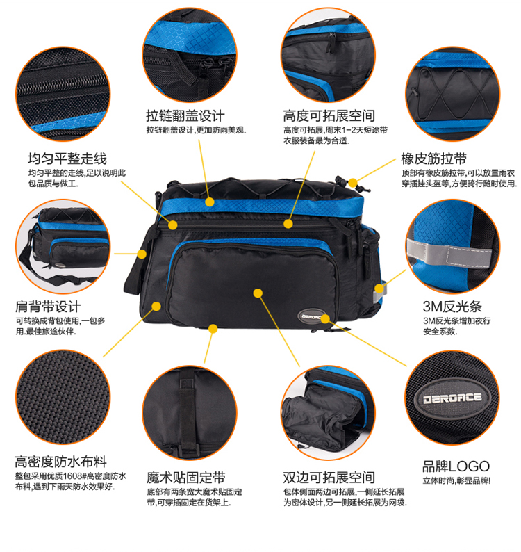 Sacoche pour vélo TOTTA - Ref 2212660 Image 8