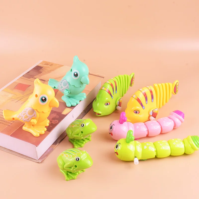 B.Duck, детская заводная игрушка, цепочка для прыжков, лягушка, 1 год