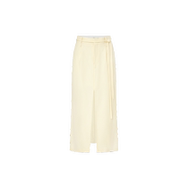 (New product newly released) edition2024 front slit long wool suit skirt EBD1SKT015