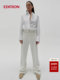 Edition Red Label 2025 Spring New White Straight Cotton Jeans Ebe1Jen029