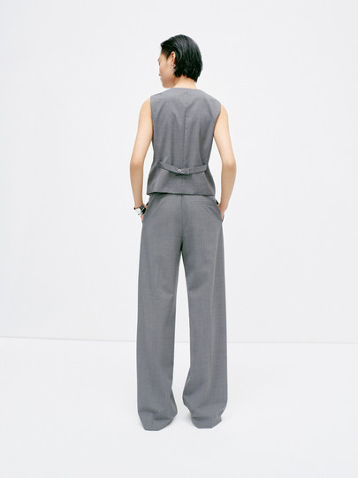 Edition Women's Summer Suit Vest New Double-Sided Striped Women's Blazer Ebd2Wait05