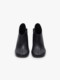 Edition High-Heeled Short Boots for Women 2025 Autum New Style Ankle-Covering Goatskin Genuine Leather Boots Ebe3Shs013