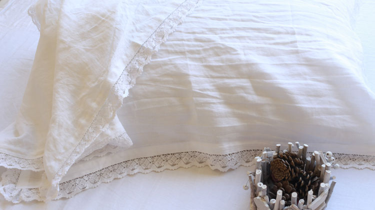 Tinh khiết linen ren nhiều màu kháng khuẩn ve làm mới thở tăng dành cho người lớn gối khăn gối khăn duy nhất khăn choàng gối