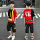 Bé trai Summer Outfit 2020 New Kids Thời trang Thời trang Hip-Hop Big Kids Thể thao bé trai 12 mùa hè.