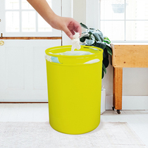 Puwang family large trash can home living room bedroom creative garbage storage bucket kitchen bathroom trash can